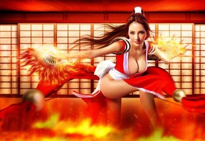 King of fighter Mai Shiranui Cosplay costumes,party,sexy