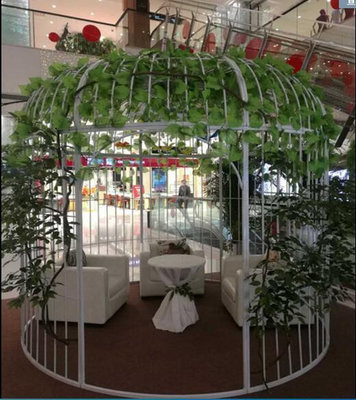 鳥籠鐵藝超大型戶外鳥籠酒店商場餐廳鳥籠卡座咖啡廳裝飾大號鳥籠座椅籠子