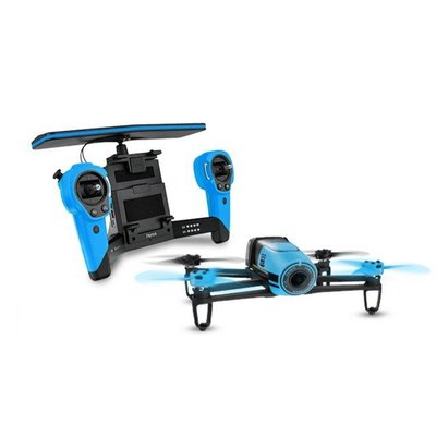 【翼世界】法國parrot bebop drone3.0 四軸飛行器 空拍機(藍色-遙控器版)