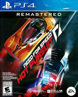 【二手遊戲】PS4 極速快感 極品飛車 超熱力追緝 重製版 NEED FOR SPEED HOT PURSUIT 中文版