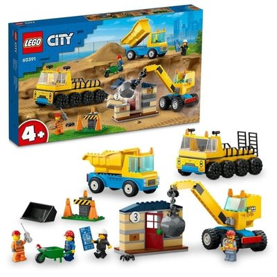 現貨  LEGO City 城市系列  60391 工程卡車和拆除起重機 全新未拆 原廠貨