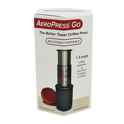 新版美國進口原裝愛樂壓GO Aeropress濾紙 矽膠頭版本 冰咖啡 美式咖啡 espresso