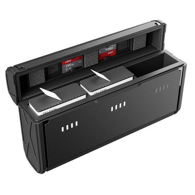 telesin 充電盒 三槽口袋型  gopro11109全解碼  低溫快充 高性能 充電盒套裝LT8