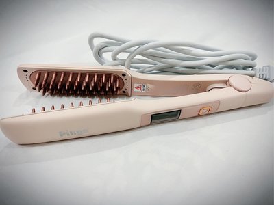 Pingo Royal K9 外噴式負離子直髮梳/直髮夾/粉色（360度旋轉電線）