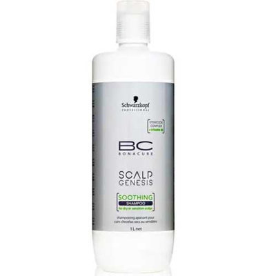 【美妝行】Schwarzkopf BC 頭皮調理系列 敏感舒緩洗髮露 1000ml 副壓頭