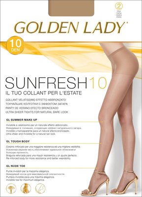 °☆就要襪☆°全新義大利品牌 GOLDEN LADY SUNFRESH 極致超薄透明絲襪(10DEN)