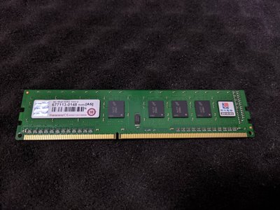 創見 DDR3 1333 4G 桌上型記憶體/單面顆粒(原廠終生保固) 威剛 金士頓 可參考