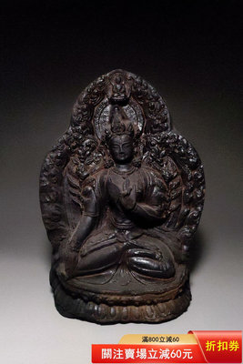 『擦擦-藏傳泥塑藝術』十八世紀 白度母 巨版 題材罕見 殊勝