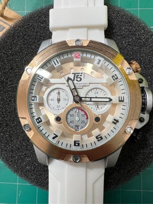 美國T5高級三眼計時石英手錶