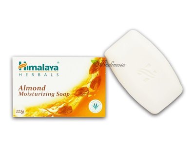 印度 Himalaya喜馬拉雅 杏仁玫瑰保濕香皂 Moisturizing Almond 125g 原價35