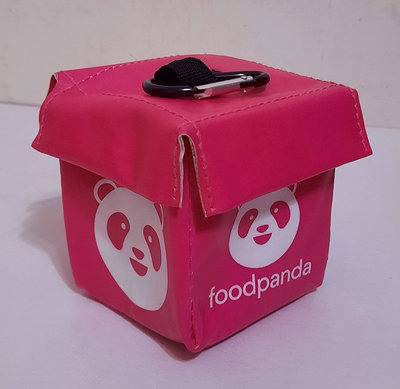 foodpanda 熊貓迷你外送箱 外送小背包 吊飾/鑰匙扣/掛飾