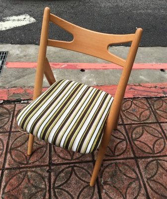 【極光館：復刻餐椅】丹麥設計師 wegner sawbuck chair