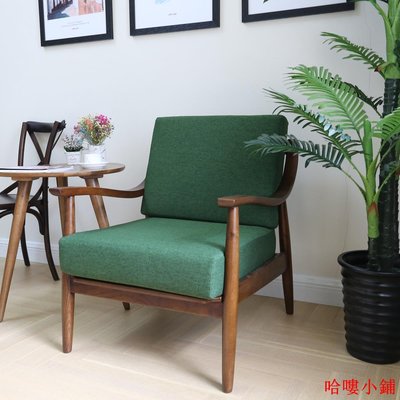 海綿墊 沙發墊 高密度實木椅墊 客製綠色高密度海綿實木沙發墊子靠枕套美式全包沙發罩布藝沙發套
