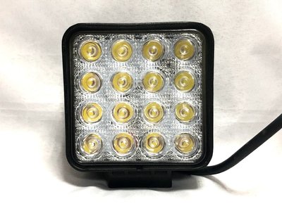 新店【阿勇的店】高亮度48W 通用型 LED霧燈 方型 led 霧燈 12V/24V皆可安裝霧燈 LED白光