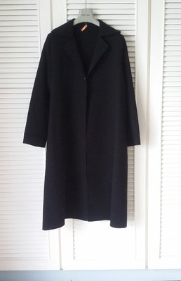 意大利 ANTEPRIMA   Double Cashmere 深黑繭型長大衣