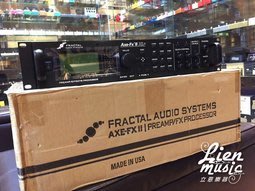 『立恩樂器』免運優惠 Fractal Audio Axe-Fx II XL+ RACK式 錄音室等級 綜合效果器