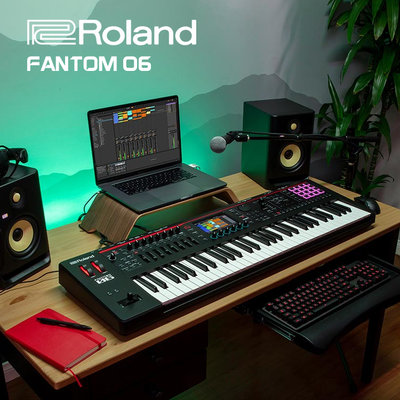 小叮噹的店 - Roland 樂蘭 Fantom-06 合成器 61鍵 全新公司貨 Fantom-0系列