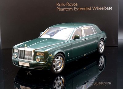 【M.A.S.H】現貨特價  Kyosho 1/18 Rolls Royce Phantom EWB 綠