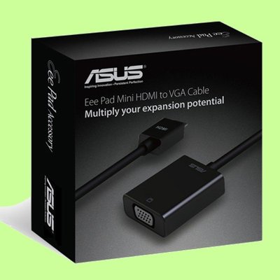 5Cgo【權宇】ASUS全新原廠平板通用Micro HDMI to VGA轉 TF101/TF101G/SL101 含稅