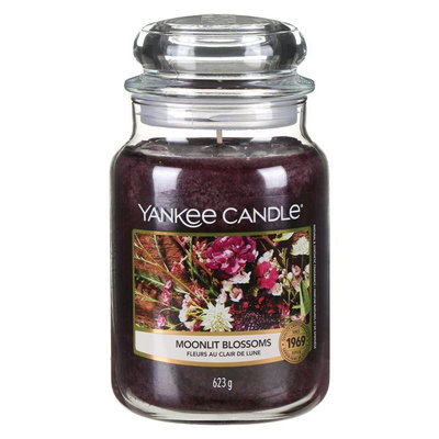 ※❤【魔法美妝】Yankee Candle香氛蠟燭623g 月光之花Moonlit Blossoms