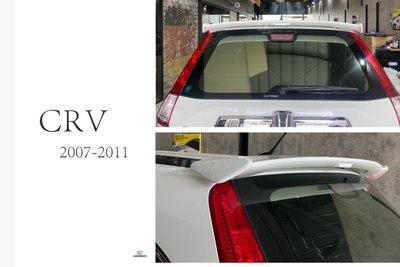 小傑車燈精品--全新 HONDA CRV 3代 CRV 07-11年 日規 MUGEN 無限尾翼含烤漆