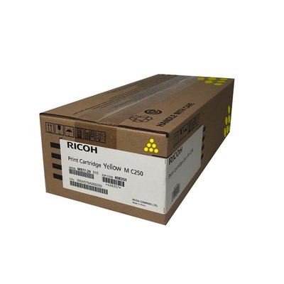 (含稅)RICOH C250原廠黃色碳粉匣 適用:C250FWB