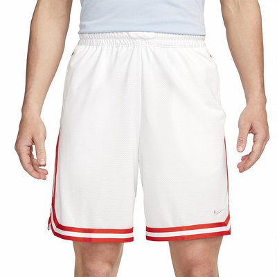 Nike 男 白色短褲 籃球褲 透氣排汗球褲 FN2652-121