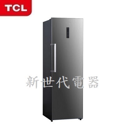 **新世代電器**請先詢價 TCL 272公升直立式無霜冷凍櫃 P272SDS
