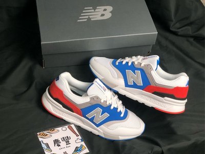 new balance 997h CM997HZJ 休閒鞋 復古 經典 白 藍 紅 男