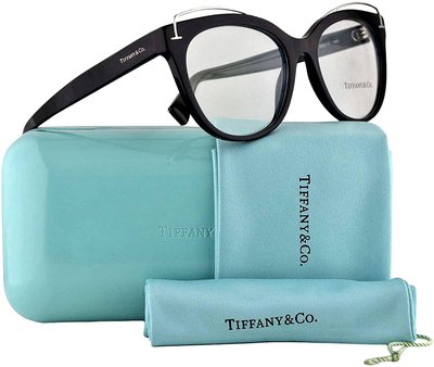 TIFFANY &amp; CO.  ► ( 黑色 ) 眼鏡 光學鏡框 貓眼框型 中性款｜100%全新正品｜特價