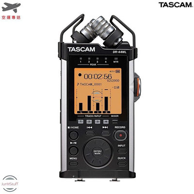 Tascam DR-44WL 錄音機 錄音筆 收音 專業用 攜帶型 網路直播 宅錄人聲樂器 支援幻象電源XLR電容式麥克風