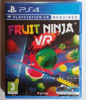 窩美 PS4 VR遊戲 水果忍者 切西瓜 Fruit Ninja VR 中文英文合版