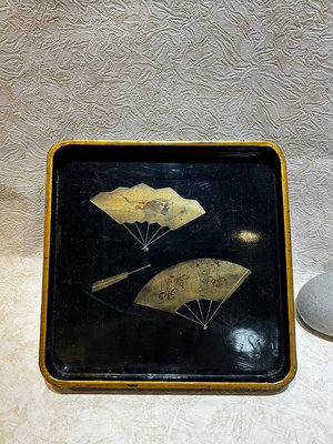 早期日本漆器茶盤