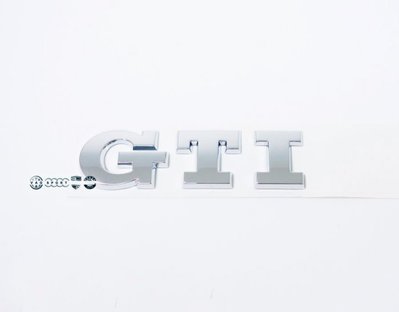 VW 福斯 GTI 字標 銘牌 尾標 GTI 車身標 GOLF5 6 GTI R20 R32 POLO LUPO