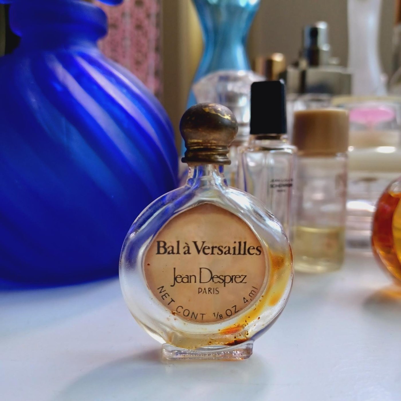 Bjs啵古着】1970年代Bal a Versailles 4ml迷你小香空香水瓶（25052565
