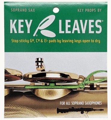 §唐川音樂§ 【Key Leaves Soprano Sax Key Props 高音薩克斯風 皮墊沾黏防止器】美國