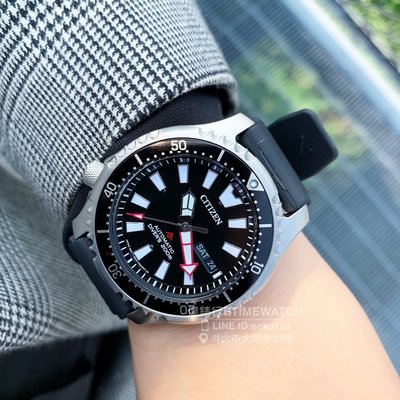 CITIZEN日本星辰河豚200米潛水機械腕錶NY0080-12E公司貨