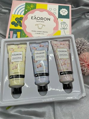 澳洲Eaoron Hand Crème限量版護手霜超值禮盒3件組(80ml×3支)