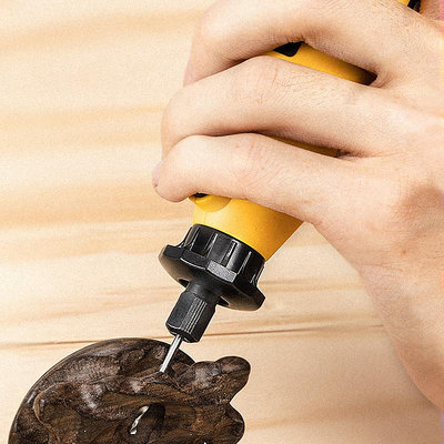 得力電磨機打磨拋光器神雕刻工具電動玉石木雕切割打磨機小型手持