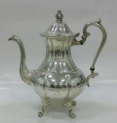 434高檔英國鍍銀壺 Vintage Silverplate Ornate teapot（皇家貴族精品）