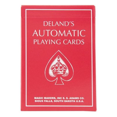 【USPCC 撲克】Delands Automatic Deck Red 終極記號牌紅