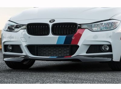 車之鄉 BMW 3系F30 M-TECH V牌碳纖維前下巴 , 台灣抽真空製造 , 另有多種款式碳纖維下巴歡迎來電洽詢