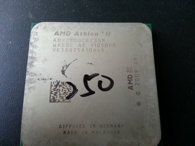 【 創憶電腦 】AMD Athlon II X2 250 AM3腳位 CPU 良品 直購價50元