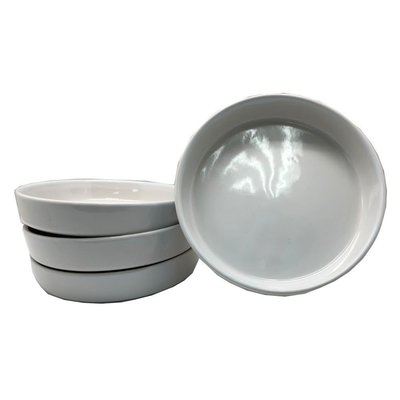 (白色8個)陶瓷碗/甜品盤/烘焙器皿/布丁盤/蒸蛋碗/焗烤盤/烤布蕾盤/瓷盤/西餐具/果凍盤/米飯碗/手工/親子/烤箱