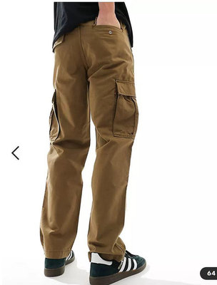 【新款29-40腰優惠】美國Levis XX CARGO 黃土色 重磅立體大口袋 中直筒 工作褲 休閒褲