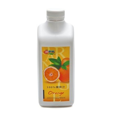 綠盟【鮮純系列】柳橙濃縮汁 100% 純果汁系列 (1.2kg*12入/箱)--【 良鎂咖啡精品館 】