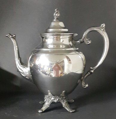 457英國高級鍍銀壺 Vintage twentieth century silver plated tea pot