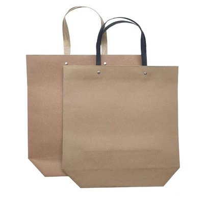 【贈品禮品】A4582 厚時尚牛皮紙提袋-直/禮物包裝袋禮品袋/船型環保紙袋購物袋/可印製贈品禮品