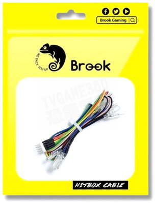 BROOK HITBOX 格鬥板專用 快速連接線材組 快插 按鍵 搖桿 街機格鬥搖桿【台中恐龍電玩】