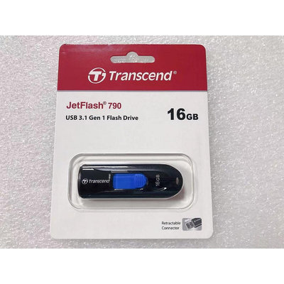 創見隨身碟 JF790 JetFlash790  USB3.1 Gen1 隨身碟可伸縮 16G 32G 64G 128G